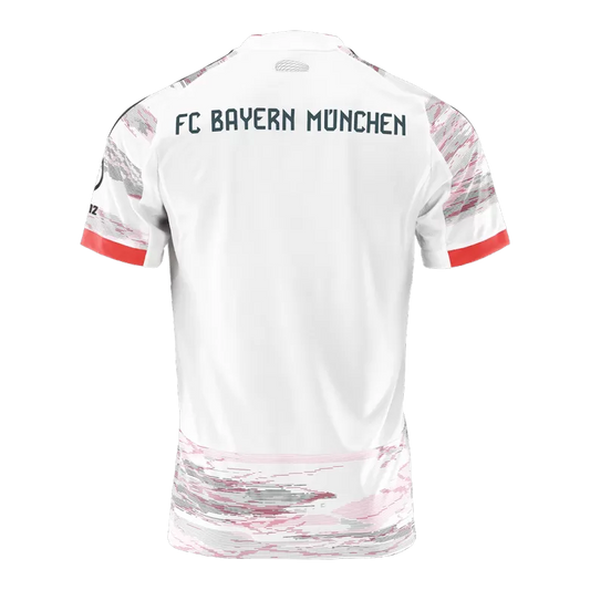 Camisola FC Bayern 2025-26 Alternativa Creme Versão Adepto (Entrega Imediata)