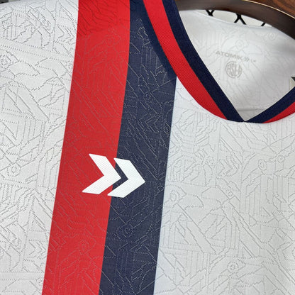 Camisola San Lorenzo 2025-26 Alternativa Branca Versão Adepto