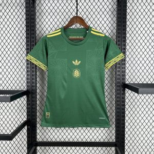 Camisola Mexico 2025 Edição Gold-Cup Versão Mulher