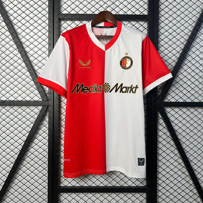 Camisola Feyenoord 2025-26 Principal Versão Adepto