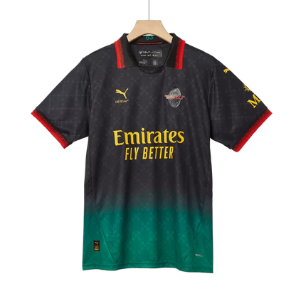 Camisola Ac Milan 2024-25 Alternativa Preta/Verde Versão Adepto "JOÃO FÉLIX" #79