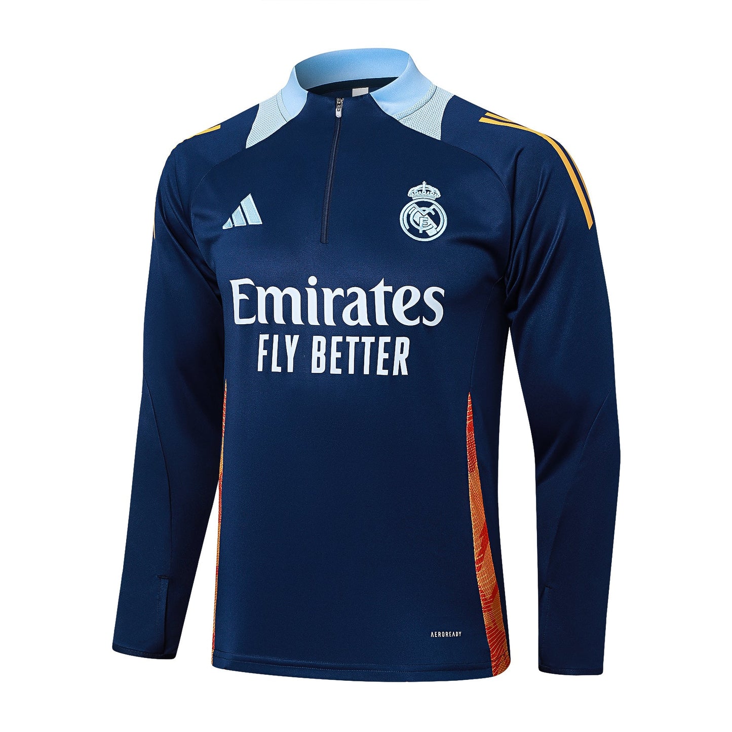 Fato de Treino Real Madrid CF 2024-25 - Camisola com Fecho