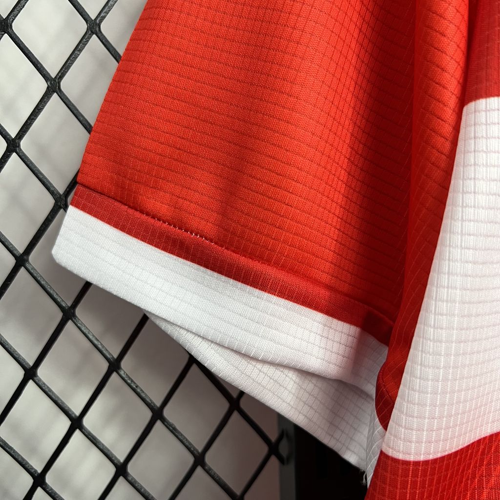 Camisola VfB Estugarda 2024-25 Alternativa Vermelha Versão Adepto