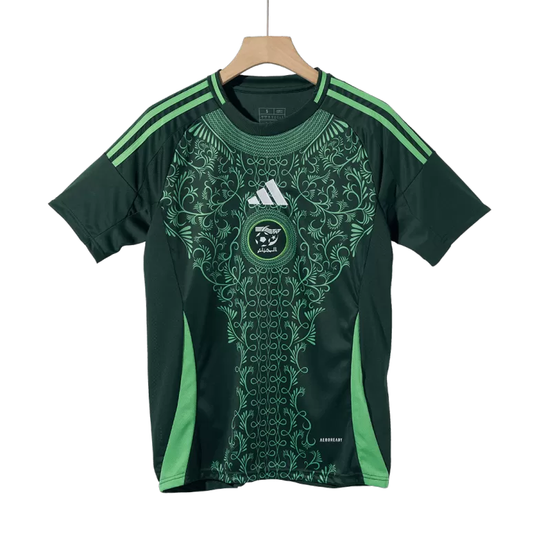 Camisola Argelia 2024 Alternativa Verde Versão Adepto