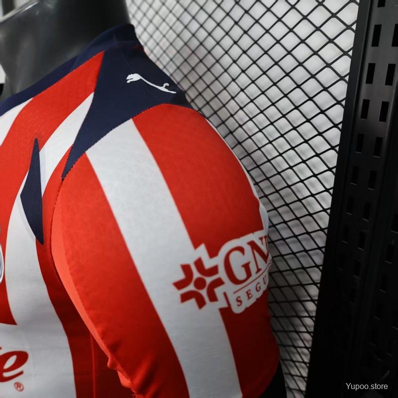 Camisola CD Chivas 2025-26 Principal Versão Jogador