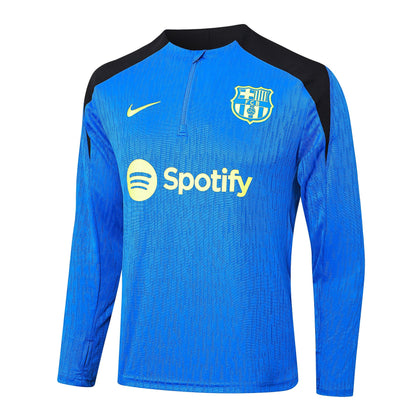 Fato de Treino FC Barcelona 2024-25 - Camisola com Fecho