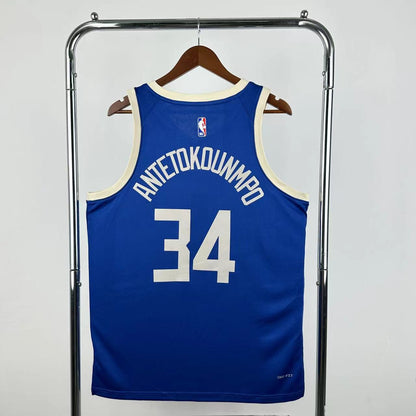 Camisola NBA 2025 Milwaukee Bucks