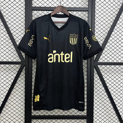 Camisola CA Penarol 2025-26 Alternativa Preta Versão Adepto