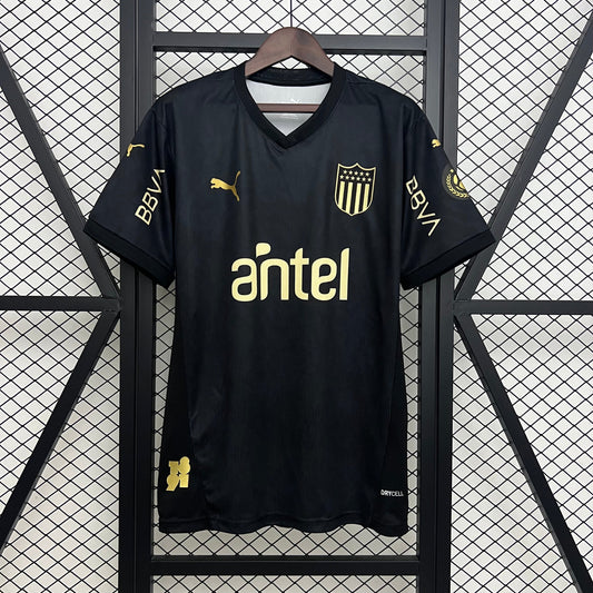 Camisola CA Penarol 2025-26 Alternativa Preta Versão Adepto