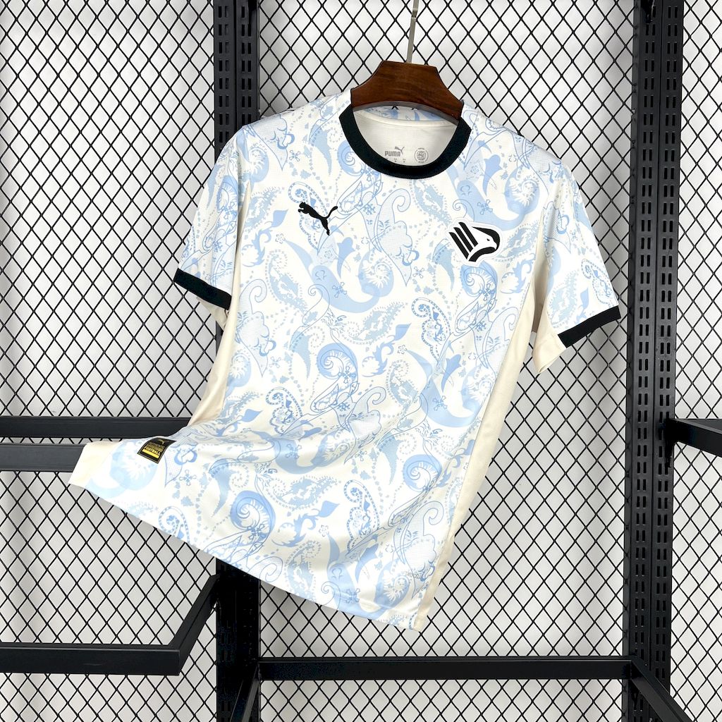 Camisola Palermo FC 2025-26 Alternativa Branca Versão Adepto