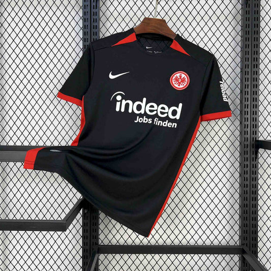 Camisola SG Eintracht Frankfurt 2024-25 Alternativa Preta Versão Adepto