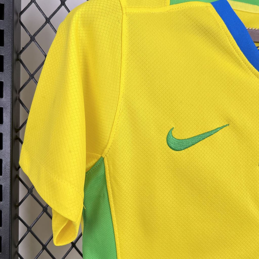 Camisola Brasil 2025 Principal Versão Mulher