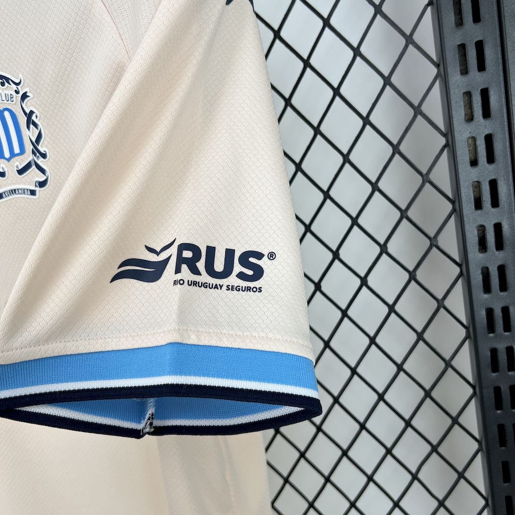 Camisola Racing Club 2025-26 Alternativa Branca Versão Adepto
