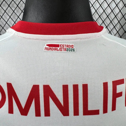 Camisola Chivas 2025-26 Alternativa Branca Versão Jogador