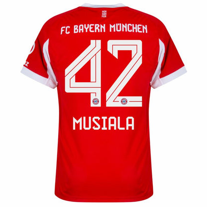 Camisola FC Bayern Munique 2025-26 Principal Versão Adepto MUSIALA #42