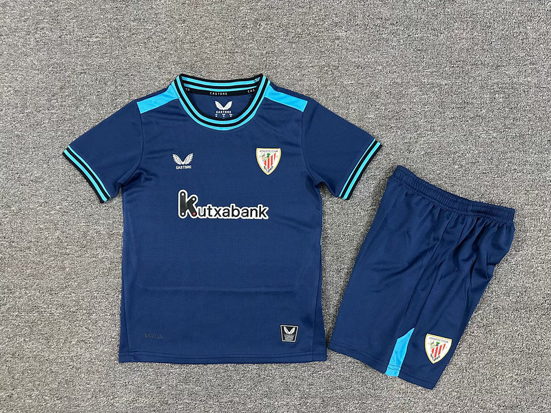 Kit Criança Athletic Club Bilbao 2025-26 Alternativo