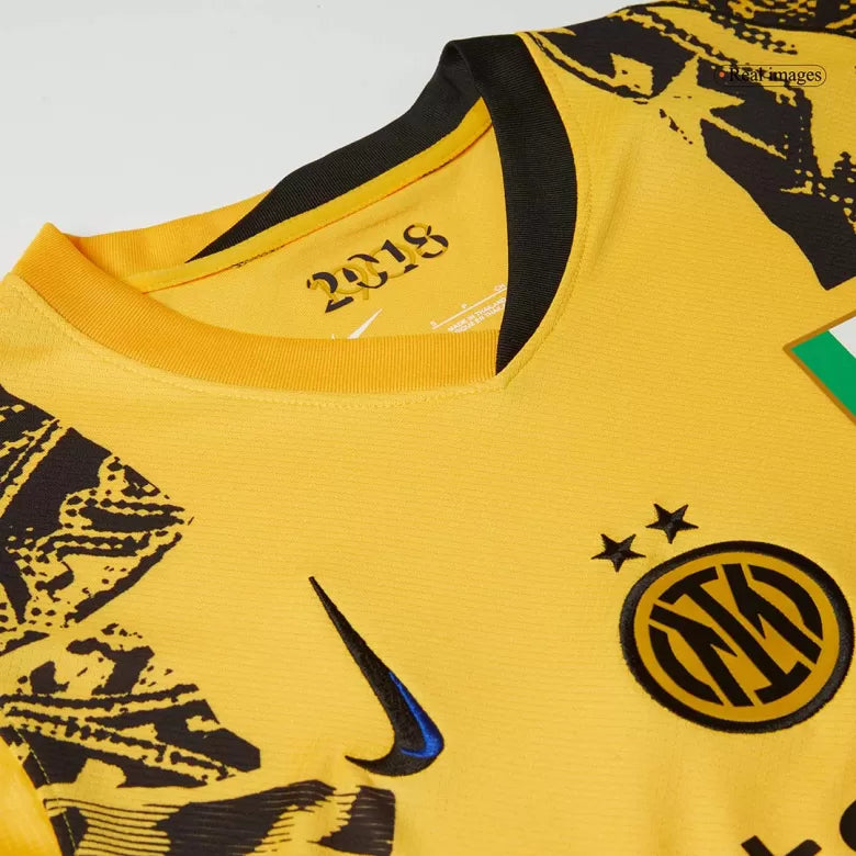 Camisola Inter Milão 2024-25 Alternativa Amarela Versão Adepto BARELLA #23