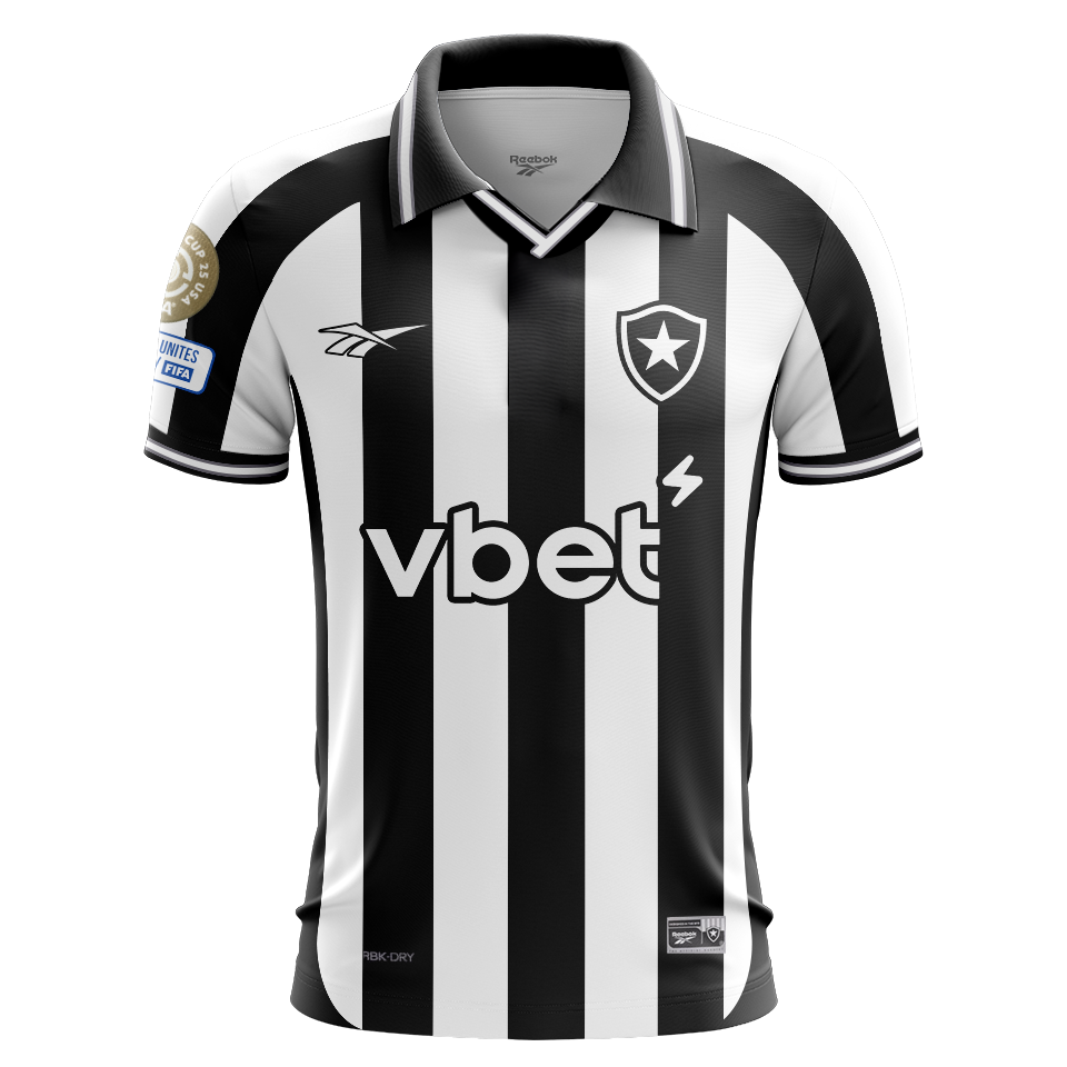 Camisola Botafogo-RJ 2025-26 Principal CWC  Versão Adepto MARLON FREITAS #17