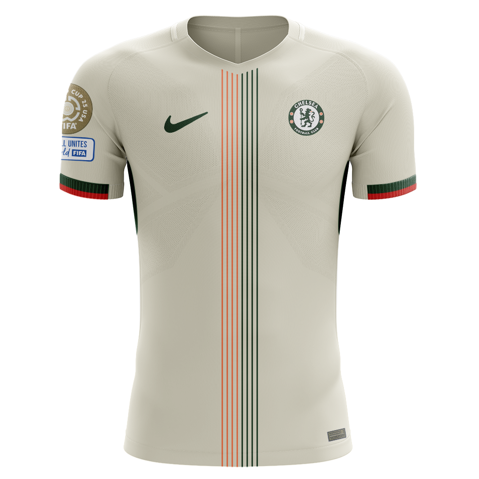Camisola CHE 2025-26 Alternativa Branca CWC Versão Adepto PALMER #10