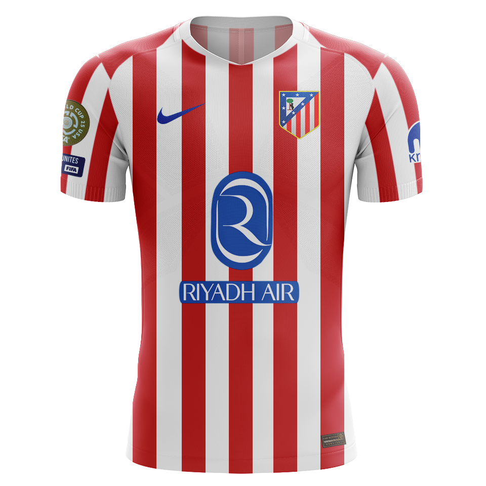 Camisola Atletico Madrid 2025-26 Principal CWC Versão Adepto S. LINO #12