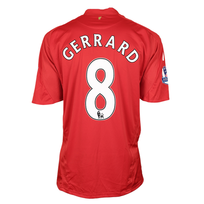 Camisola LIV 2008-09 Principal GERRARD #8